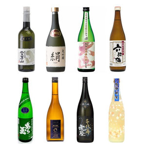 日本酒8種セット - 小嶋商事株式会社の山形産直市場japanesesake日本酒8種セットyamagatasake